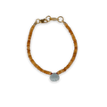 Amber Shell Tide Anklet