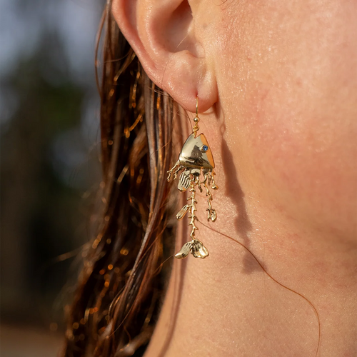 Coral Trout Earrings