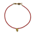 Lemon Quartz Shell Necklace