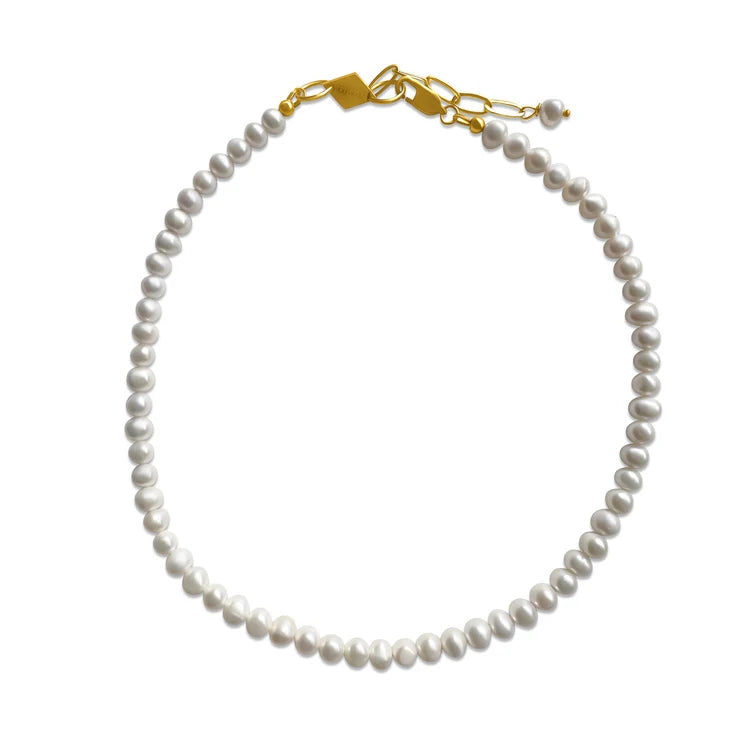 Vintage White Pearl Choker